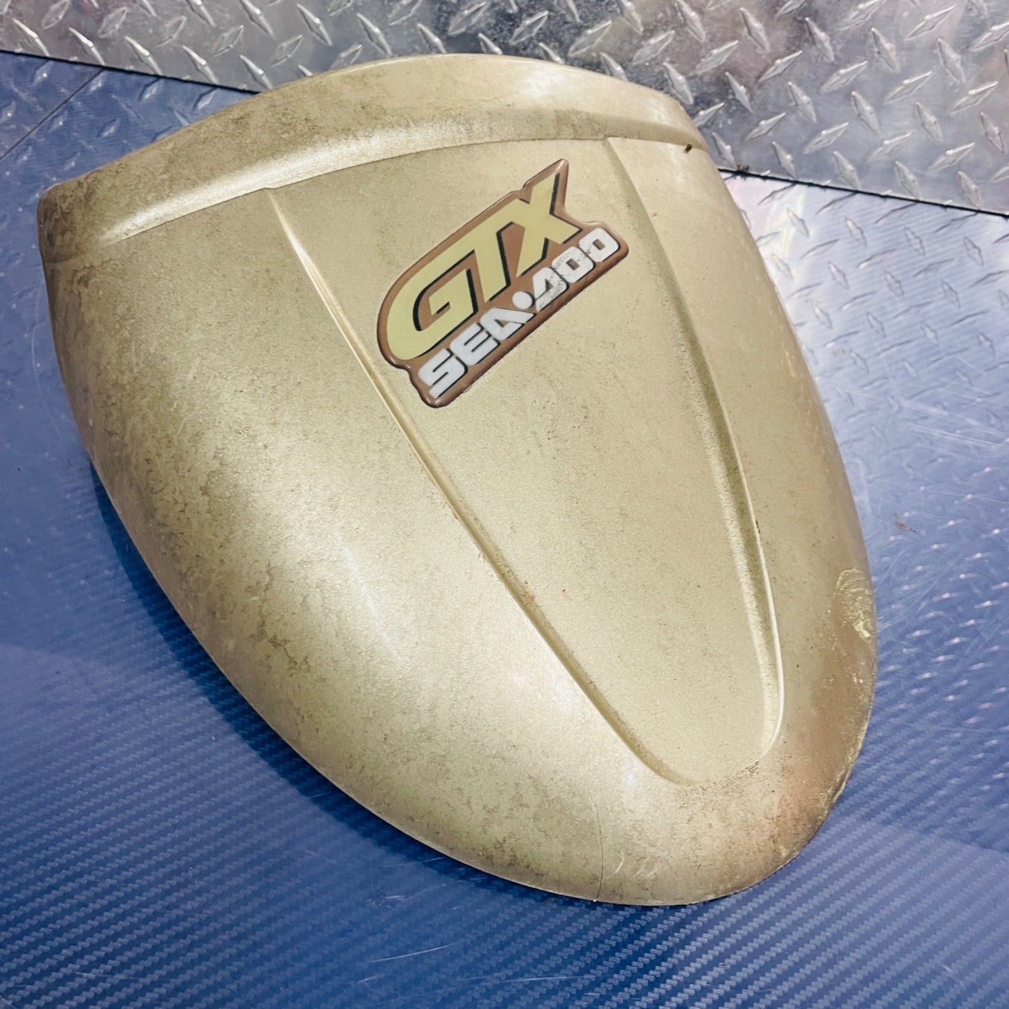 SeaDoo 2000 GTX Gold Hood Deflector Gauge Cover 269500744